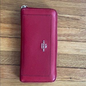 Coach Accordion Zip Wallet
